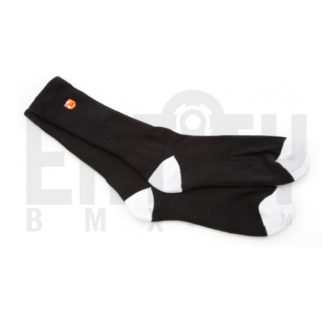 S&M Bikes Block Socks / Black