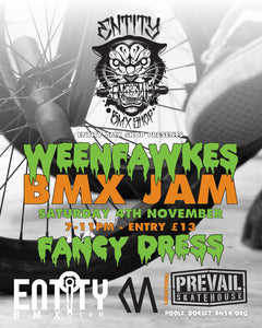 Weenfawkes BMX Fancy Dress Jam - 4th November