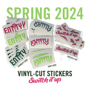 Entity BMX Shop Vinyl-Cut Stickers - SPRING 24