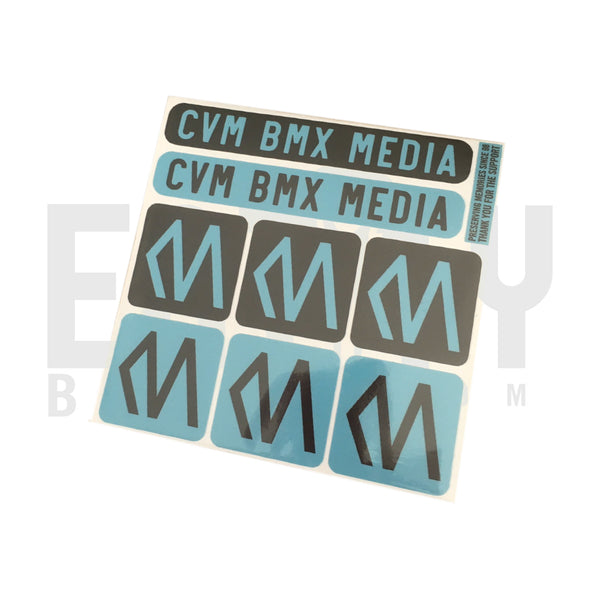 CVM BMX MEDIA T-Shirt + Sticker Pack