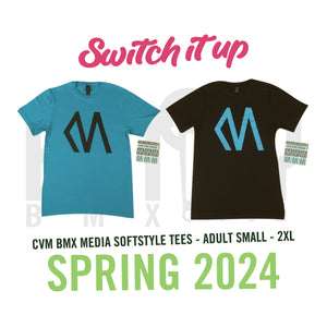 CVM BMX MEDIA T-Shirt + Sticker Pack