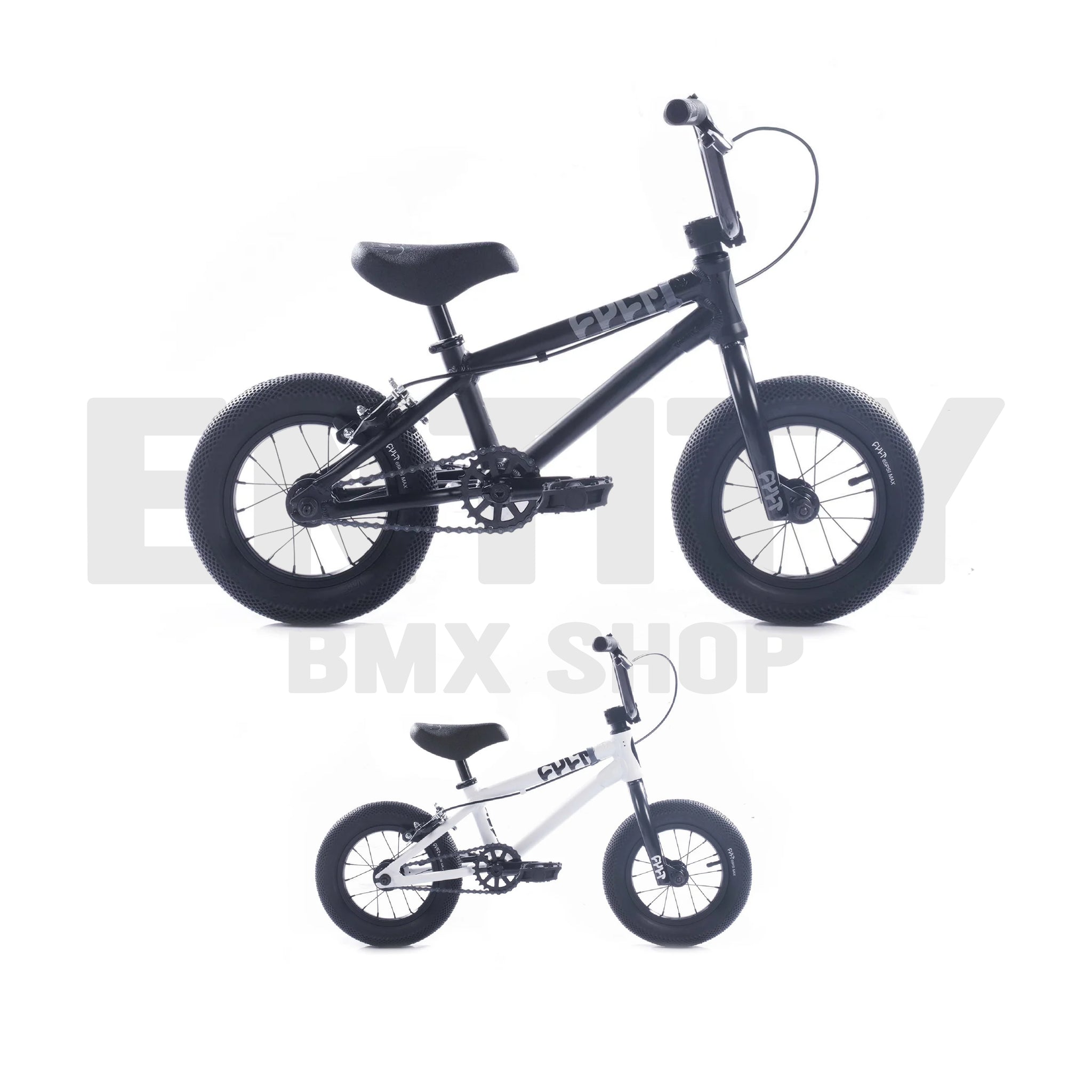 CULT Juvenile Complete BMX Bike / 12 Inch / Black or White