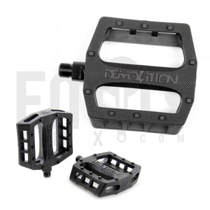 Demolition BMX Trooper Plastic Pedals / Black