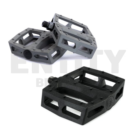 Federal Bikes BMX Command Plastic Pedals / Black or Grey