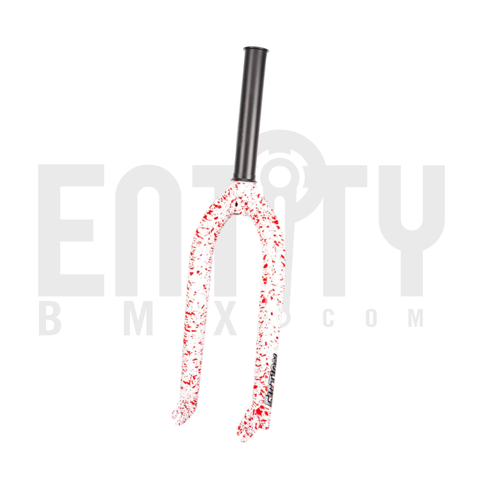 Fiction Bikes Shank Forks PSYCHO edition, White with blood spatter