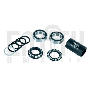 Federal Bikes BMX Mid BB Bottom Bracket Set / Black