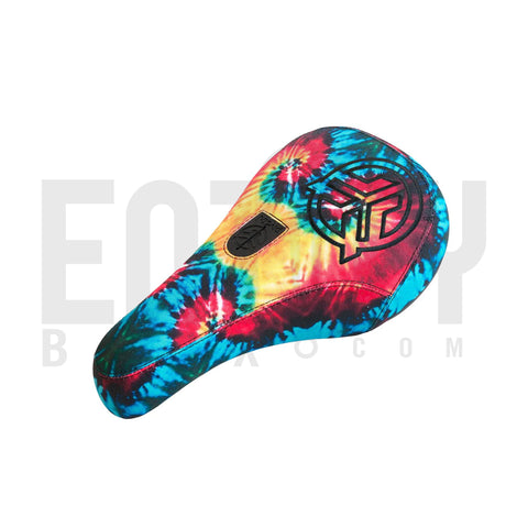 Federal Bikes BMX Tie Dye Mid Pivotal Seat / Tie Dye with thick black embroidery
