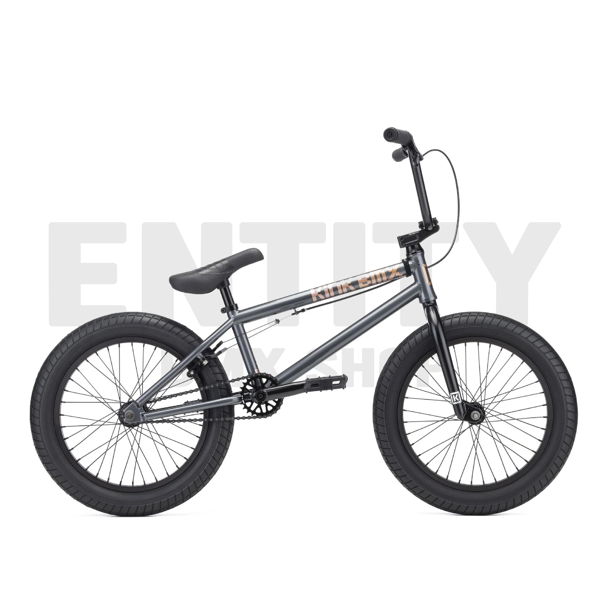 KINK BMX 2026 Kicker Complete 18 Inch BMX Bike / Gunmetal Grey