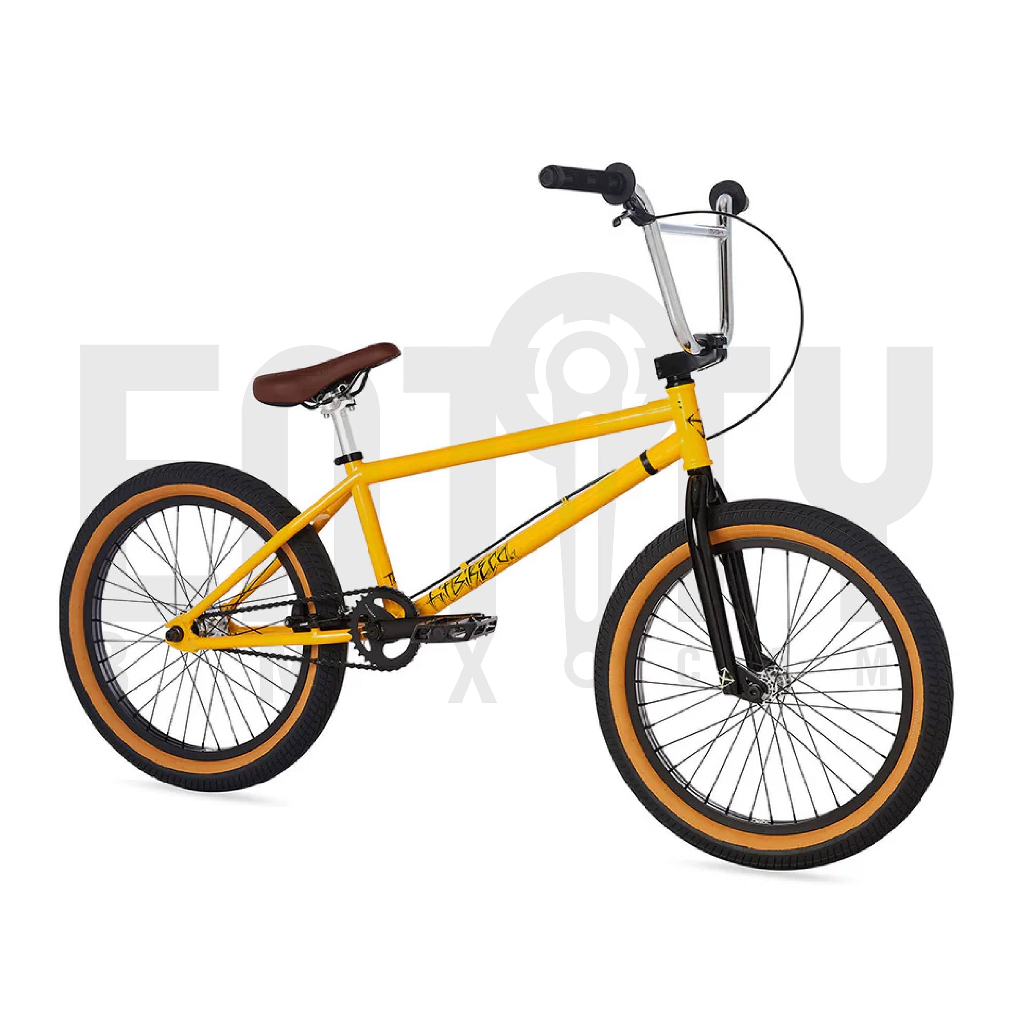 Fit Bike Co TRL XL Complete BMX Bike 21.25 Saxon Yellow Entity BMX Shop