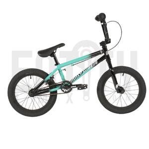 United Bike Co 16" Inch Recruit Complete BMX Bike / Aqua Fade