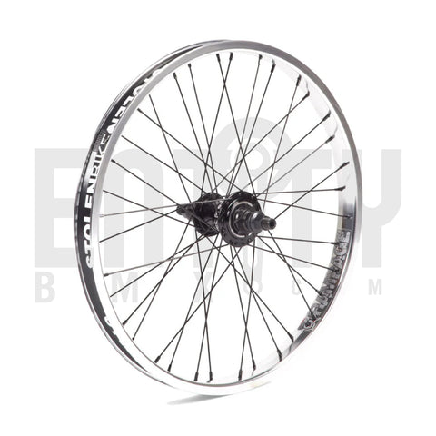 Stolen Brand BMX Rampage Front Wheel / Polished