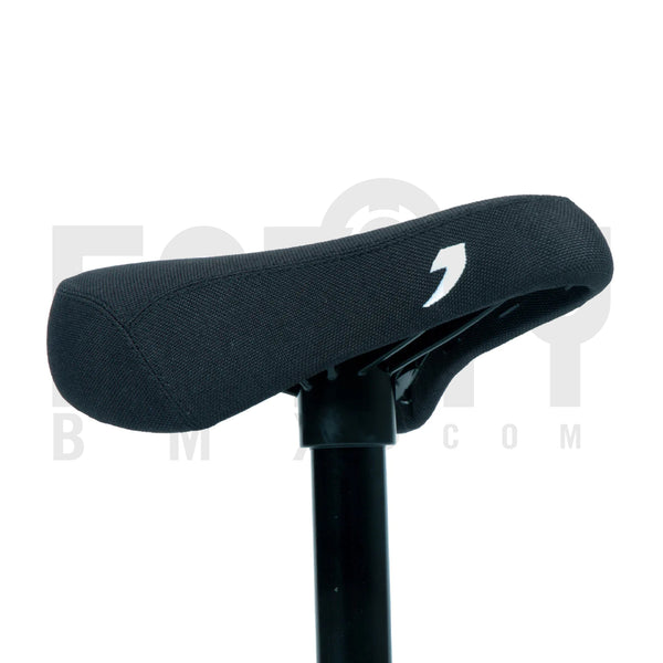 Tall Order BMX 1 Combo Seat and post / Black with white embroidery