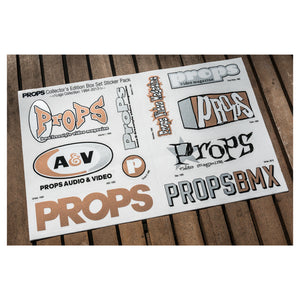 Props Collector’s Sticker Set