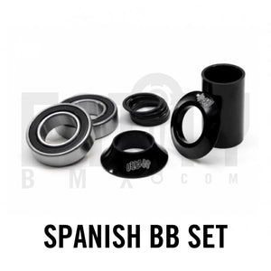 United Bike Co SPANISH BB Bottom Bracket Set / Black