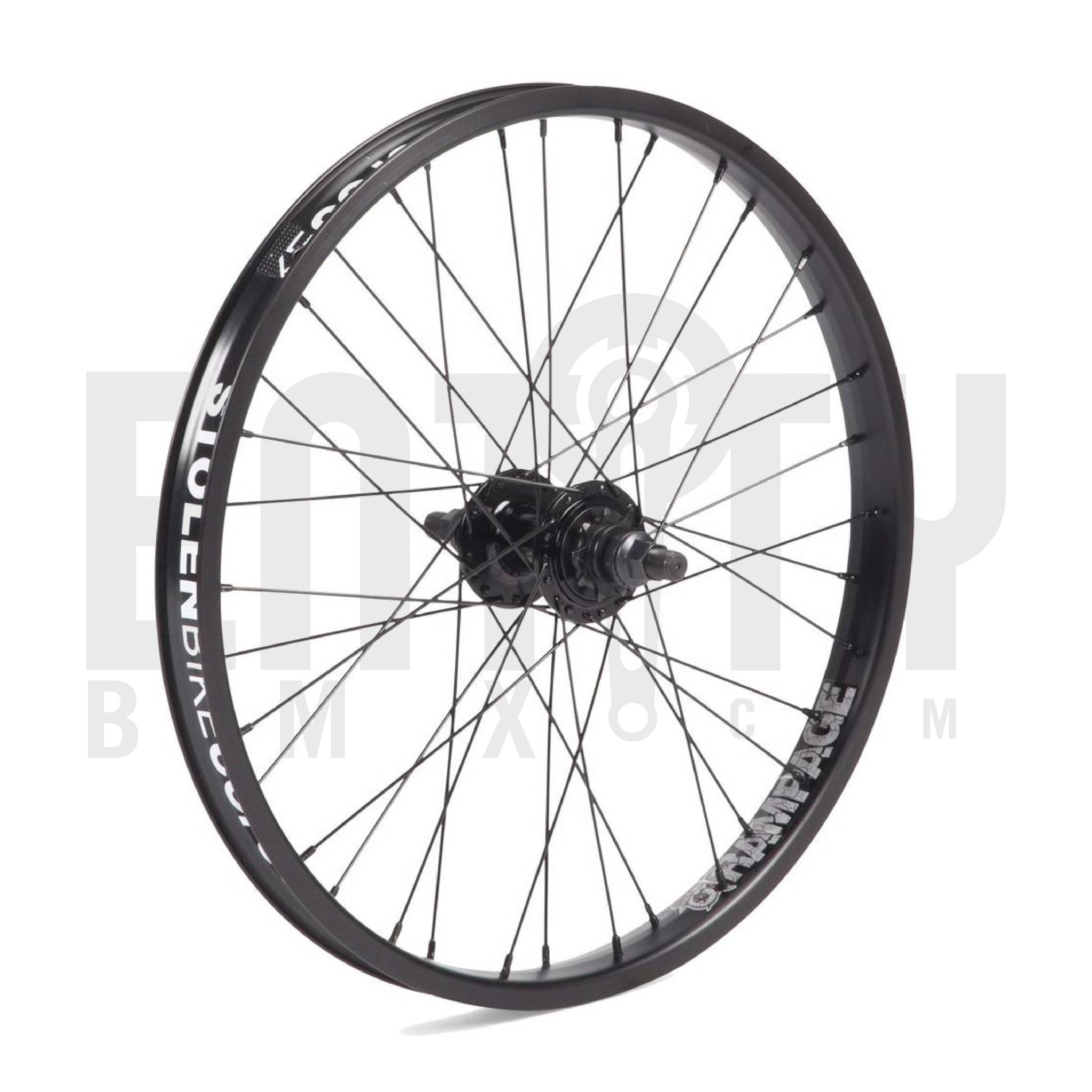 Stolen Brand Rampage BMX FREECOASTER Rear Wheel / 9T / LHD / Black