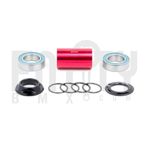 S&M Bikes BMX 24mm Mid Bottom Bracket BB Set / Black