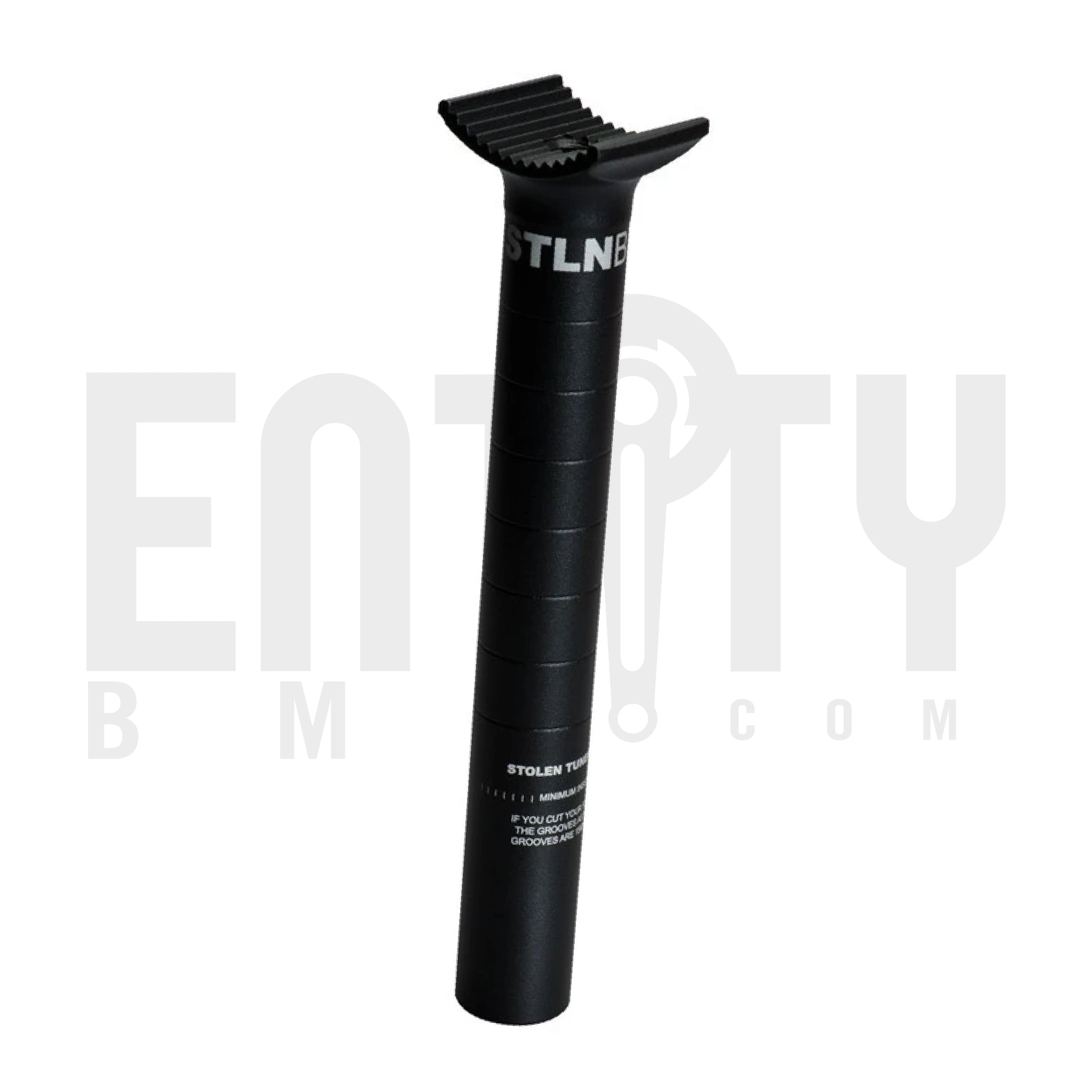 Stolen Brand BMX Tuner Pivotal Seat Post / 200mm / Black